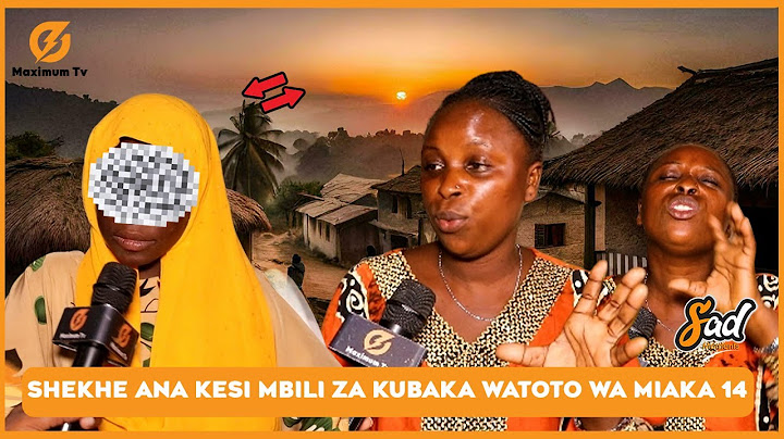 SHEKHE ALIYEFUMWA AKIMLA URODA BINTI YAKE WA KUMZAA | ANA KESI YA KUMUINGILIA MTOTO MWENGINE