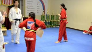 Amulaya Black Belt In Action