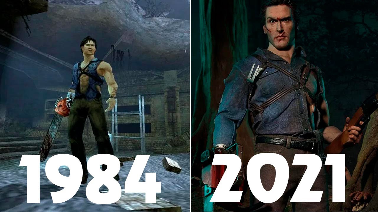 Эволюция игры Зловещие мертвецы / Evolution games of The Evil Dead 1984-2021