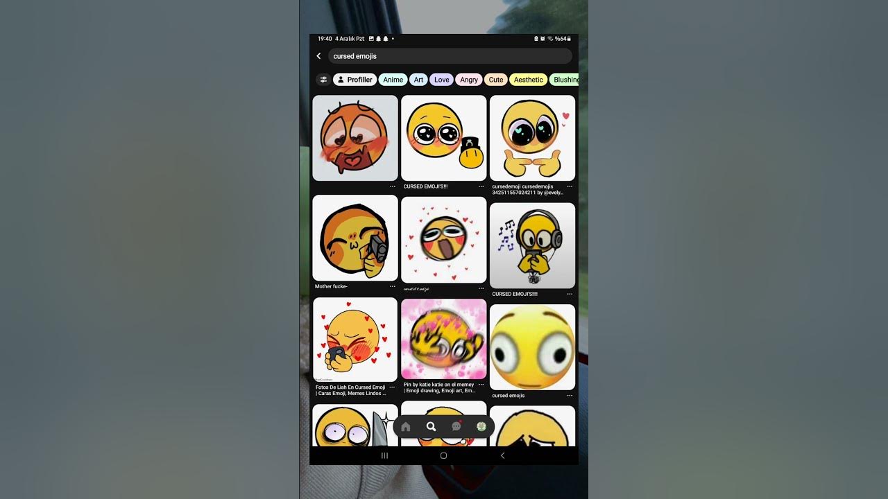 Emoji Love - Cursed Emojis - Pin