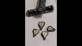 Polymer Clay Funky Leaf Cane Revised