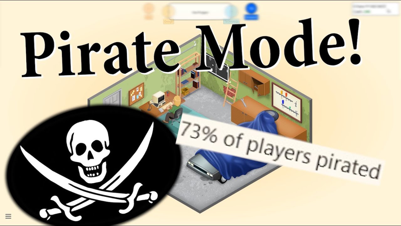 Game Dev Tycoon combate os piratas dando-lhes a provar o seu