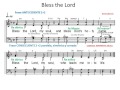 Bless the Lord, my soul. Canto de Taizé. Análisis Musical. Partitura y audición.