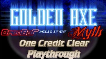 Golden Axe Myth (OpenBOR) | 1CC Playthrough