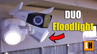 Reolink Duo Floodlight Camera WIFI & PoE Review - 4K 180° View