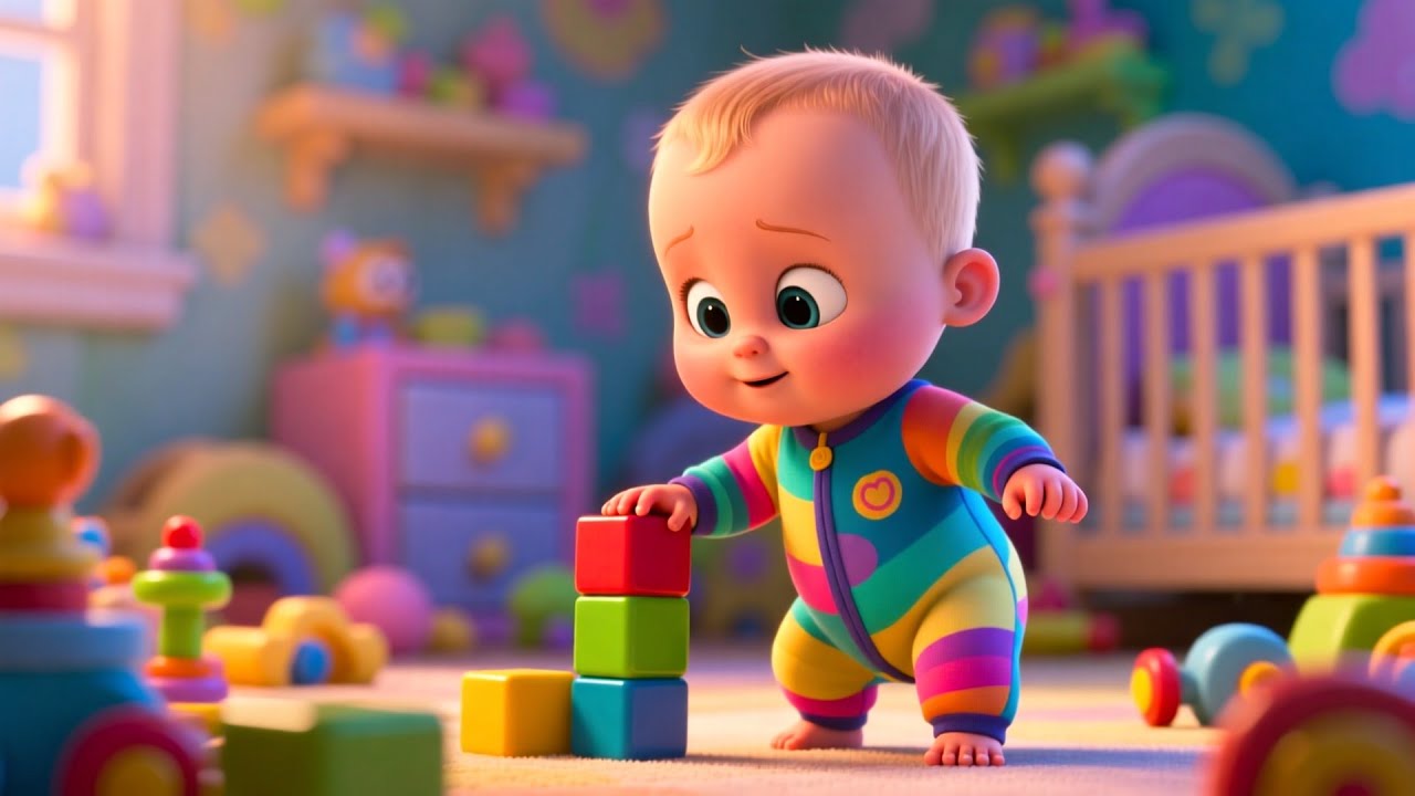 Baby Learns 123 Steps 👶🔢 | Numbers Learning for Kids | Fun Educational Video