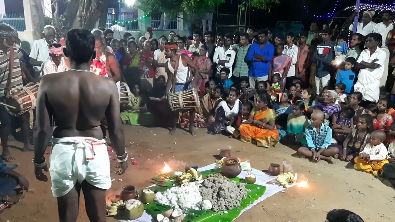 சாம்பூகன் பூஜை தாமரை பெரிய நாச்சி கோயில் Piliyampalayam #சாமிஆட்டம் #samyattam