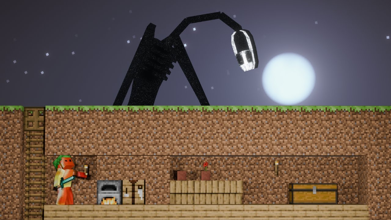 Surviving Minecraft's unknown entity... The Aberration - YouTube