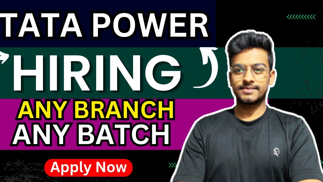 Biggest News | Tata Power Mass Hiring | Latest Off Campus Job drive | 2021 | 2022 | 2023 Batch | Job