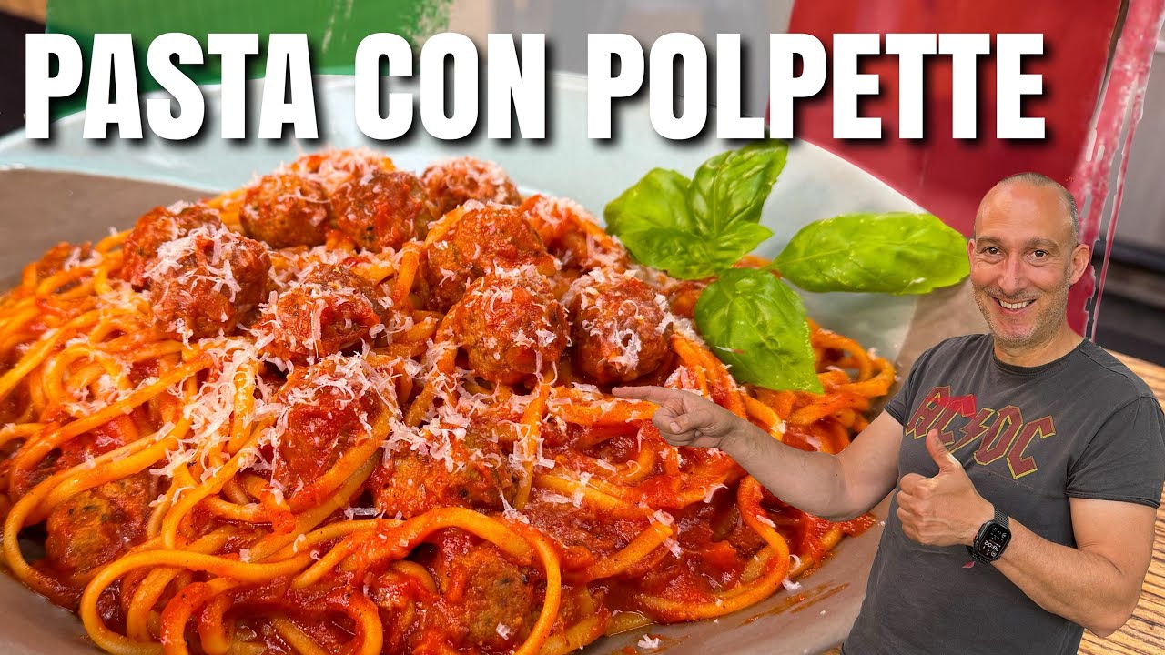 Pasta mit Hackbällchen - original italienisch