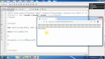 Javascript   For Döngüsü