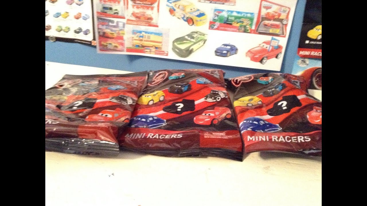 Opening up 3 Disney Cars Mini Racer packs! - YouTube