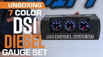 Unboxing | GlowShift 7 Color Series DS1 Triple Diesel Gauge Sets for Trucks