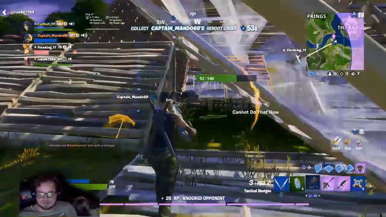 Punk'd Quibi fortnite event live stream getting randoms wins chance the rapper at risky reels