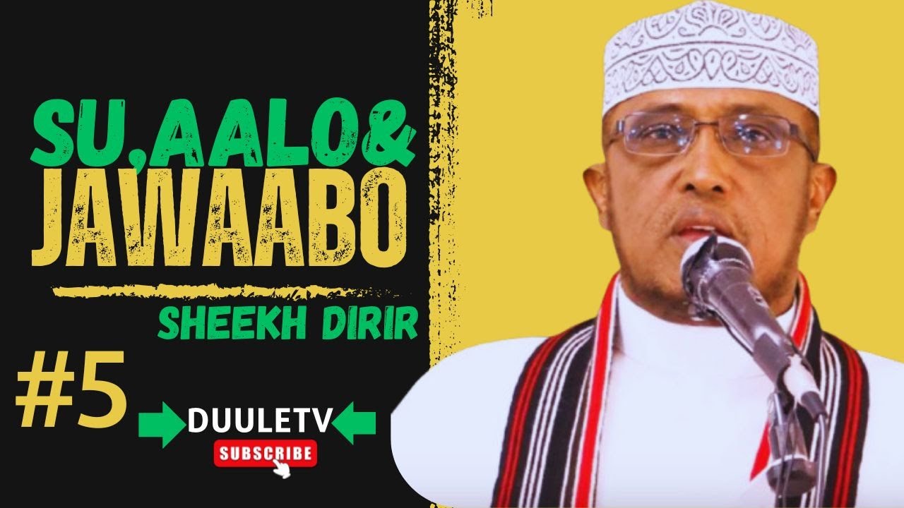 Ninbaa iga iibsaday Shidaal Naftiisiibuu Ku Gubay Miyaa Laygu Leeyahay?-Sheekh Dirir Su,aalo&Jawaabo