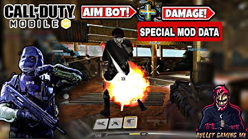 CODM SEASON 1 SPECIAL AIMBOT + HIGH DAMAGE MOD DATA CONFIG