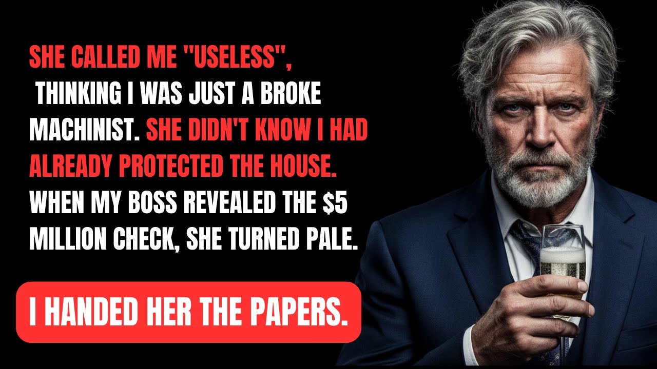 At My Retirement Party, My Wife Called Me 