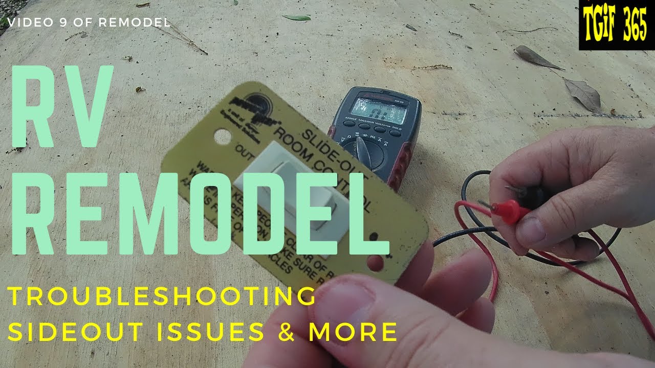 5th Wheel RV Remodel, This week we reinstall TV Antenna, Troubleshoot