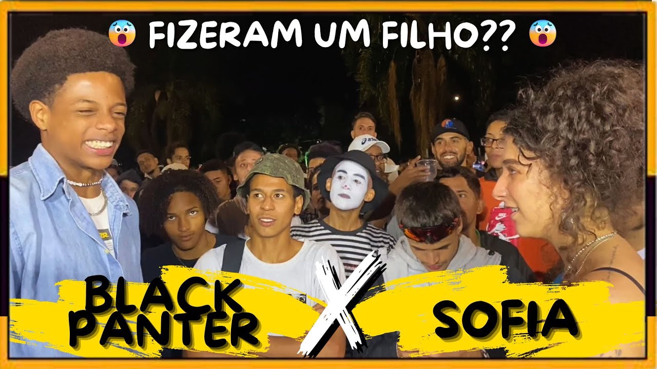 (ESCURECEU A FAMÍLIA! 😂🔥) BLACK PANTER x SOFIA | SEMI FINAL | 45s | 61° Batalha da Linear