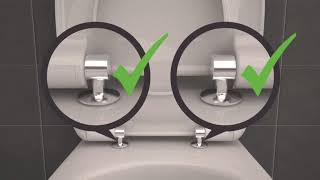 How to install Parisi Toilet Seat Centric Hinges