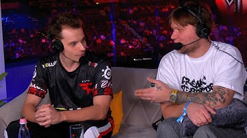 "ты же знаешь, что я лучше броки?" - симпл жестко зарофлил на интервью с фрозеном