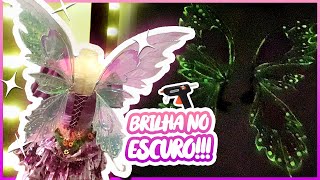 Como Fazer Asas de Fada que Brilham no Escuro! | Luna Scarlett