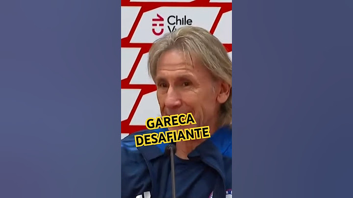 GARECA Y LA CONFERENCIA MÁS TENSA EN CHILE #perú #chile #conmebol