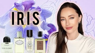 🤍IRIS FRAGRANCES The best iris luxury perfumes Iris Malikhan Maison Crivelli Gris Charnel BDK review