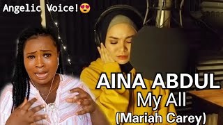 First Time Hearing My All - Mariah Carey By Aina Abdul Malaysian Singer Reaction