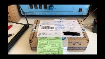 Belka DX DSP shortwave receiver: unboxing and first switch-on