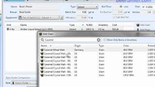 Creating Your First Recipe with BeerSmith 2 Creating Your First Recipe with BeerSmith 2