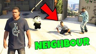 SHINCHAN HELP NEIGHBOUR IN FRANKLIN HOUSE GTA 5