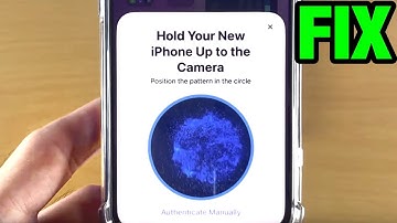 Hold Your New iPhone Up To The Camera NOT Working SOLVED!