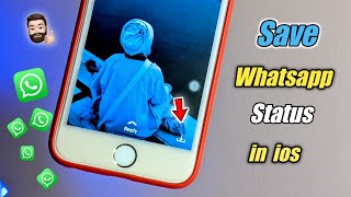 How to download WhatsApp status in iPhone || How to save WhatsApp status in ios screenshot 4