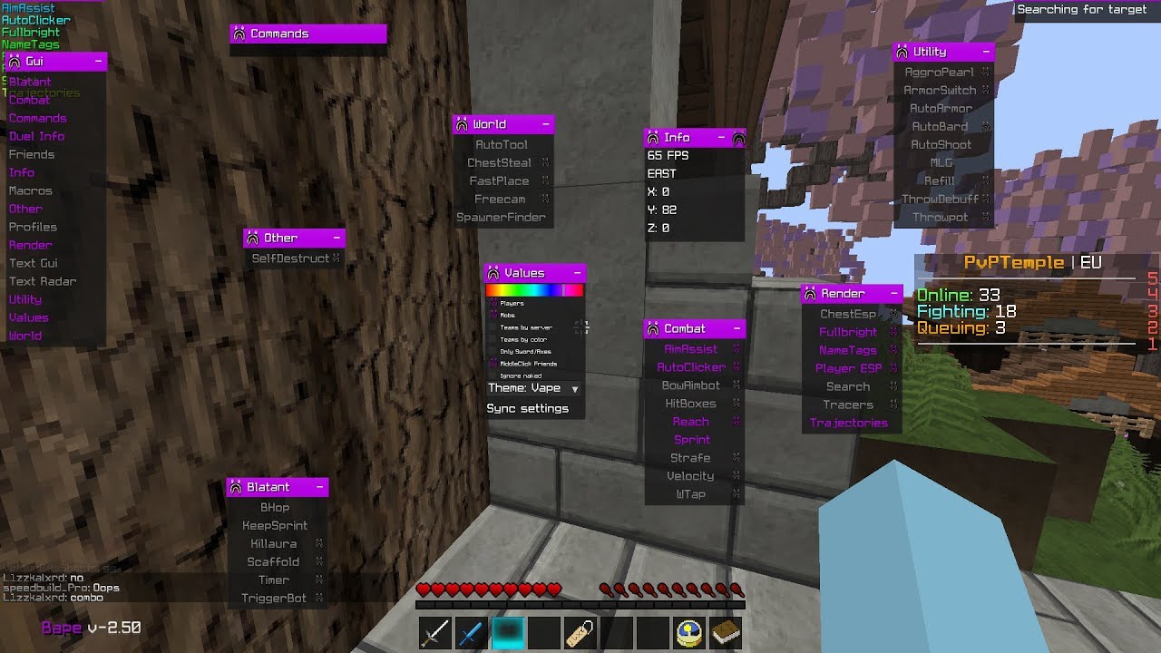 Bape not Vape ghost client minecraft by Sjench - 