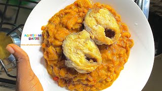 BEANS AND PLANTAIN PORRIDGE | COOK WITH ME