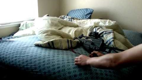 Classic Army (upgraded)G36 shooting video