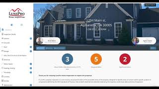 LunsPro Repair Request Builder with audio