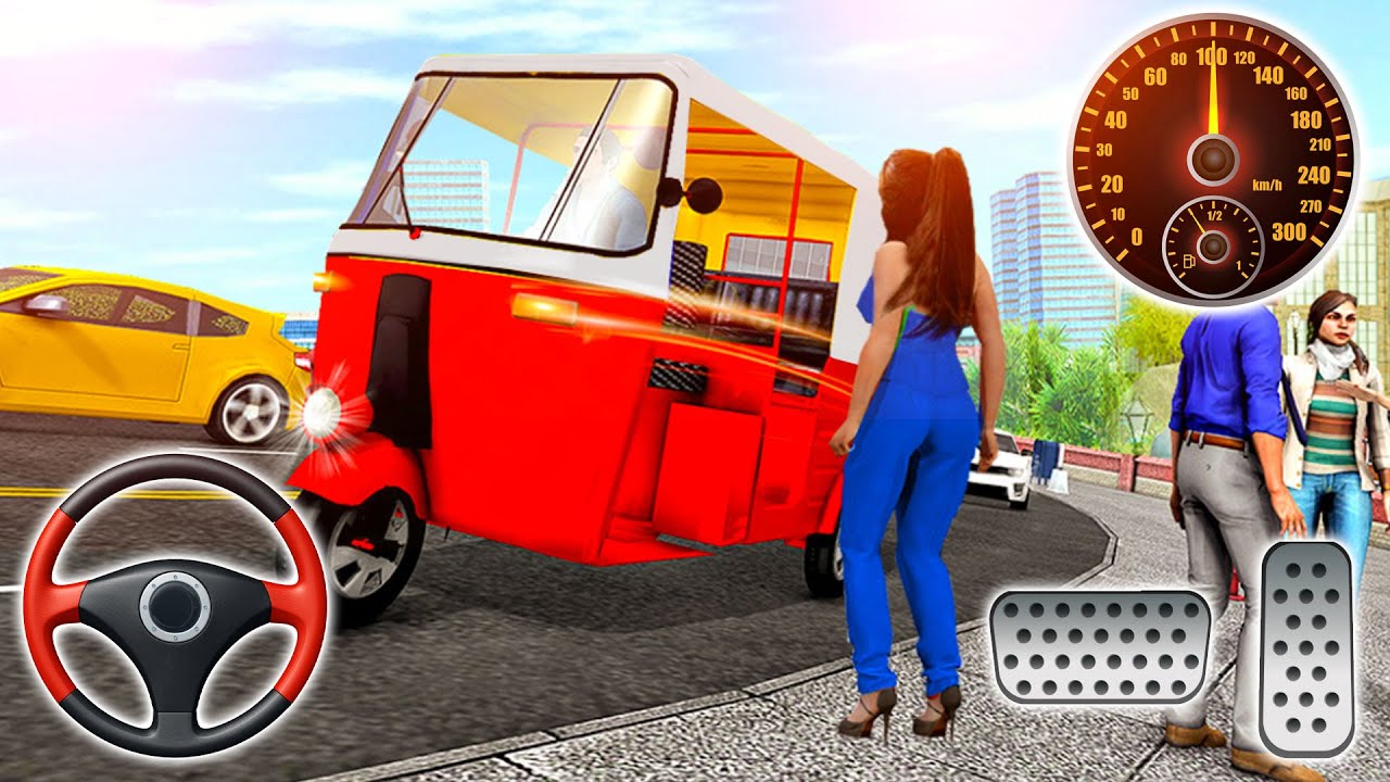 Tuk Tuk Auto Rickshaw | Rickshaw Race Simulator 2022 | Android Gameplay ...
