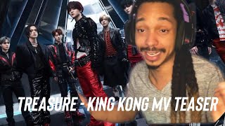 Herbal Reacts to | TREASURE - KING KONG MV TEASER | First Time Watching