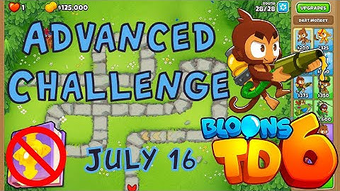 BTD6 Advanced Challenge | Round 28. No Lead Popping Tower? | No MK No Powers Used | July 16 2022