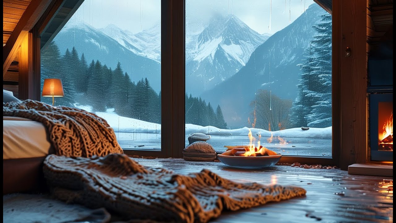 Regentag im Café 🌧️ Beruhigende Jazz Musik zum Entspannen