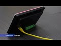 7 inch wall mounted poe tablet with rs232, rs485, gpio, relay, arudino, led, nfc reader
