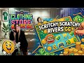 RIVERS JUEGA CLOTHING STORE &amp; CONTINUA CON SCRITCHY SCRATCHY 