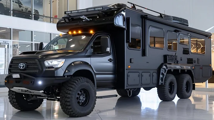 INSANE 2026 Toyota Sprinter 6x6 Armored Camper – The Most Extreme Off-Road Beast EVER!