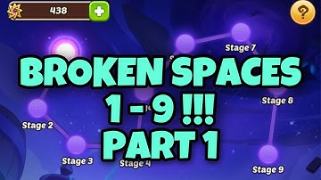 V4 SFX VS BROKEN SPACES 1-9!!! Part-1 IDLE HEROES INDONESIA
