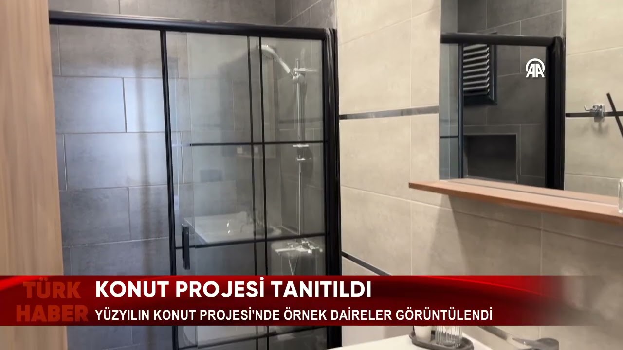 YÜZYILIN KONUT PROJESİ'NDE ÖRNEK DAİRELER GÖRÜNTÜLENDİ #TOKİ t  #KonutProjesi #Ekonomi #SonDakika