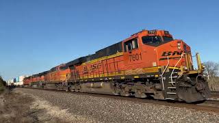 FAST Trains In and Around La Plata, Missouri - BNSF Marceline Subdivision