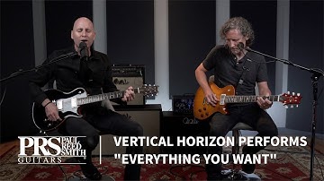 Vertical Horizon "Everything You Want" | Studio Session | PRS Guitars
