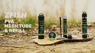 Zfish PVA Mesh Tube Pva cső töltőcsövön tömlővel 35mm - 7m videó